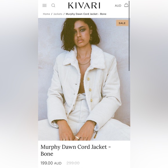 Corduroy jacket, worn once - Picture 6 of 9